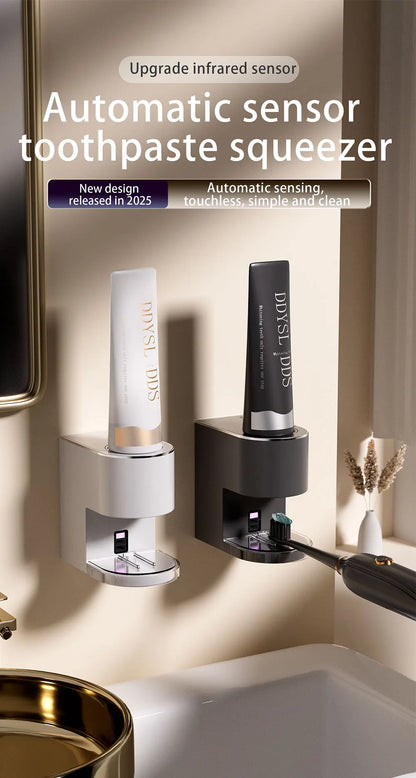 Automatic Wall-Mounted Toothpaste Squeezer - Electric Bathroom Accessory for Kids  Adults - ZOOMNSTORE