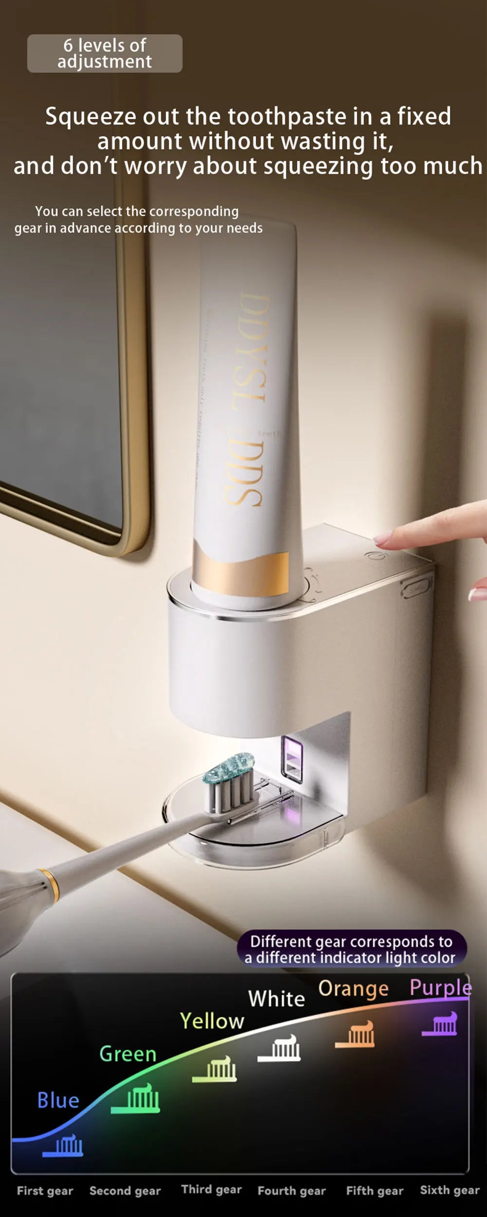 Automatic Wall-Mounted Toothpaste Squeezer - Electric Bathroom Accessory for Kids  Adults - ZOOMNSTORE