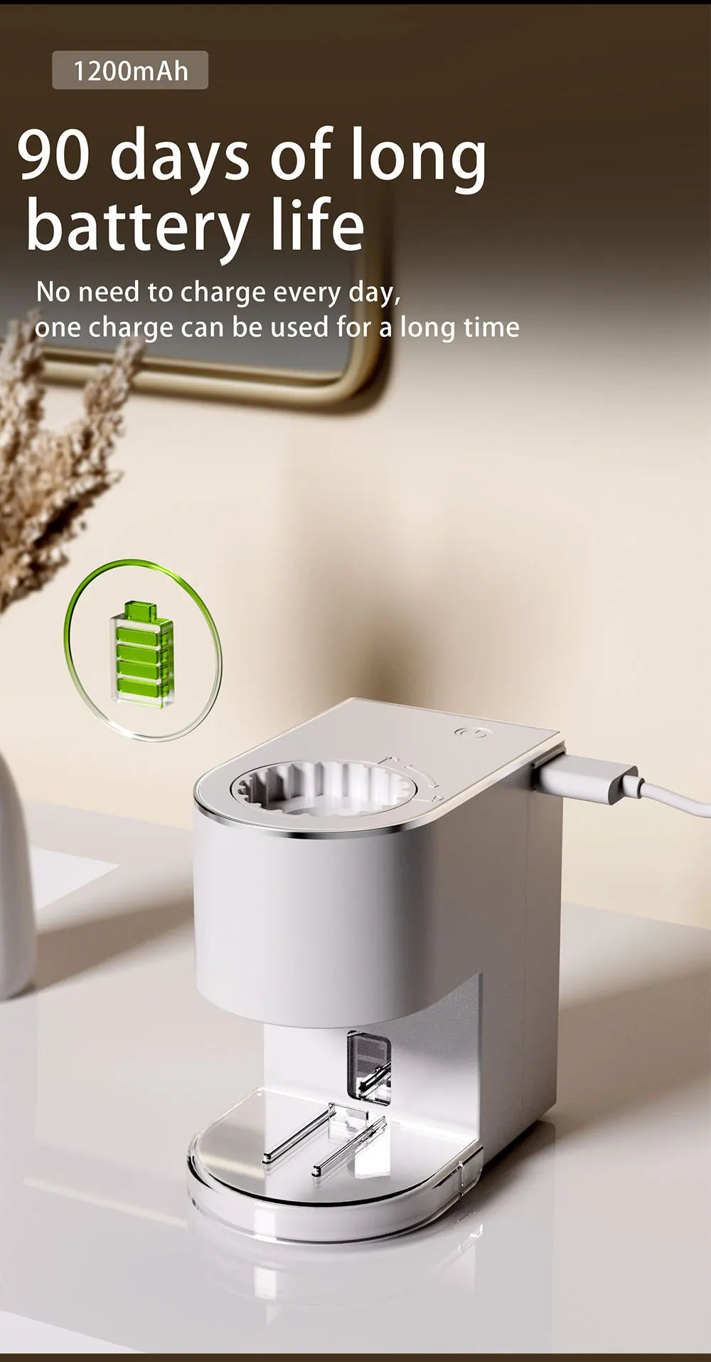 Automatic Wall-Mounted Toothpaste Squeezer - Electric Bathroom Accessory for Kids  Adults - ZOOMNSTORE