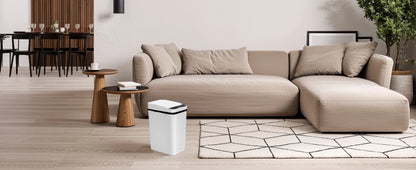 Automatic Trash Can - 2 Pack Motion Sensor Bin with Odor Sealing Lid & Silent Close - ZOOMNSTORE