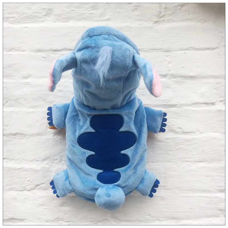 Autumn Winter Pet Clothing - Warm Cotton Cat and Dog Outfit - ZOOMNSTORE