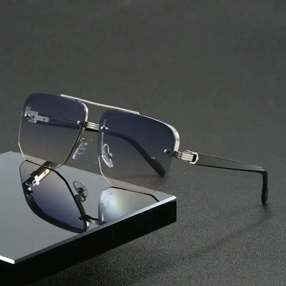 Trendy Aviator Sunglasses - Retro Metal Driving Eyewear UV400 for Men  Women - ZOOMNSTORE