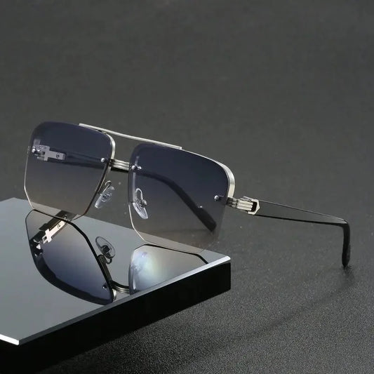 Trendy Aviator Sunglasses - Retro Metal Driving Eyewear UV400 for Men  Women - ZOOMNSTORE