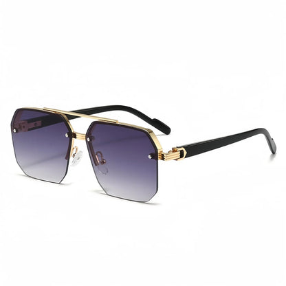 Trendy Aviator Sunglasses - Retro Metal Driving Eyewear UV400 for Men  Women - ZOOMNSTORE