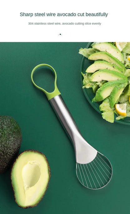 Avocado Knife Gadget – Stainless Steel Fruit Slicer & Kitchen Cutter Tool - ZOOMNSTORE