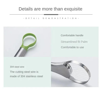 Avocado Knife Gadget – Stainless Steel Fruit Slicer & Kitchen Cutter Tool - ZOOMNSTORE
