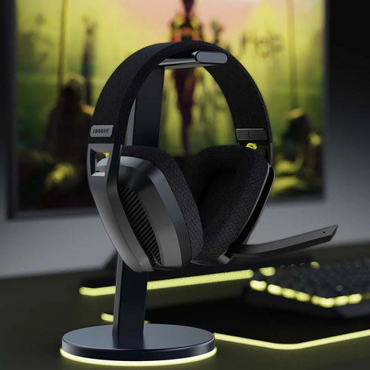 BINNUNE BW06 Wireless Gaming Headset - 24GHz Bluetooth Headphones with Mic for PS5 PS4 PC Mac - ZOOMNSTORE