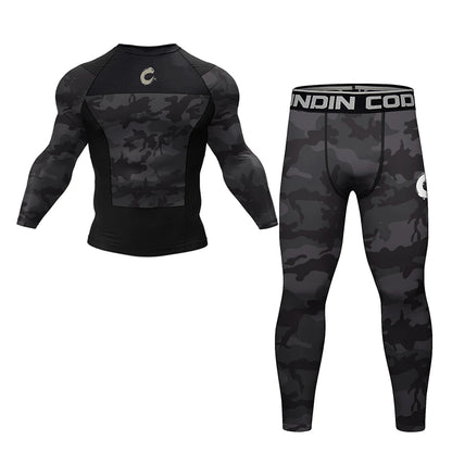 Mens Black No Gi BJJ Jiu Jitsu Set - MMA Shorts  Compression Rashguard - ZOOMNSTORE