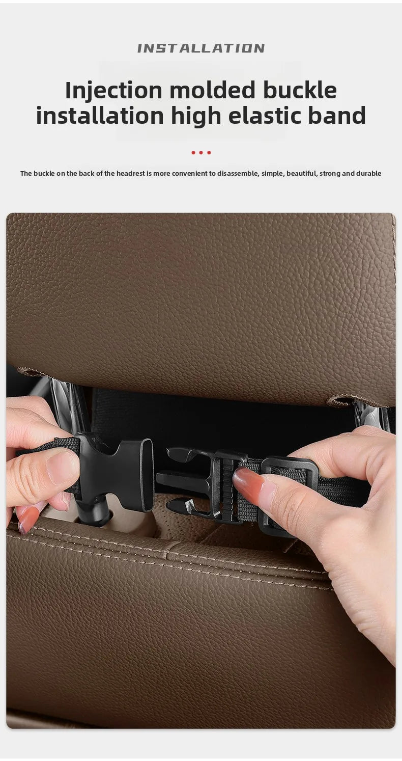 BMW Car Neck Pillow - Memory Foam Car Headrest Cushion | Waist Support Pillow - ZOOMNSTORE