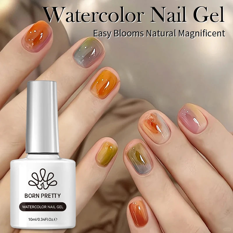 BORN PRETTY Gel Nail Polish Set - Super Top Coat  Base Gel 10ml Semi-Permanent Varnish - ZOOMNSTORE