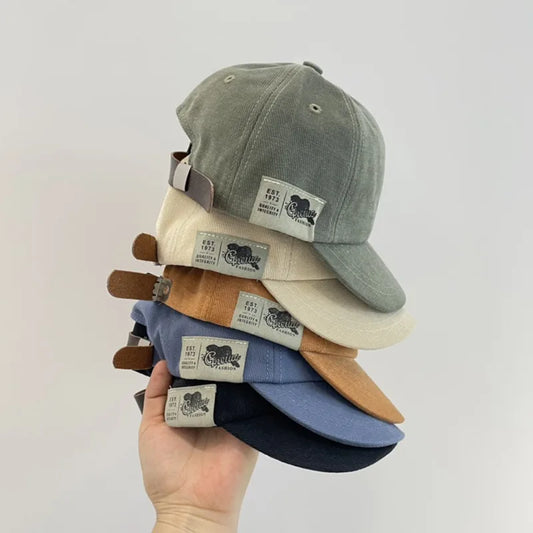Baby Baseball Hat Kids Boys Sun Protection Cap Spring Summer Baby Sun Hat Soft Children Peaked Cap Infant Adjustable Visor Cap - ZOOMNSTORE