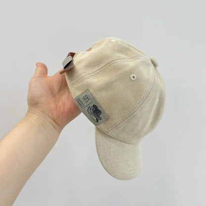 Baby Baseball Hat Kids Boys Sun Protection Cap Spring Summer Baby Sun Hat Soft Children Peaked Cap Infant Adjustable Visor Cap - ZOOMNSTORE