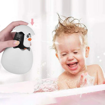 Cute Duck Penguin Egg Water Spray Toy - Kids Bathing Shower Sprinkler - ZOOMNSTORE
