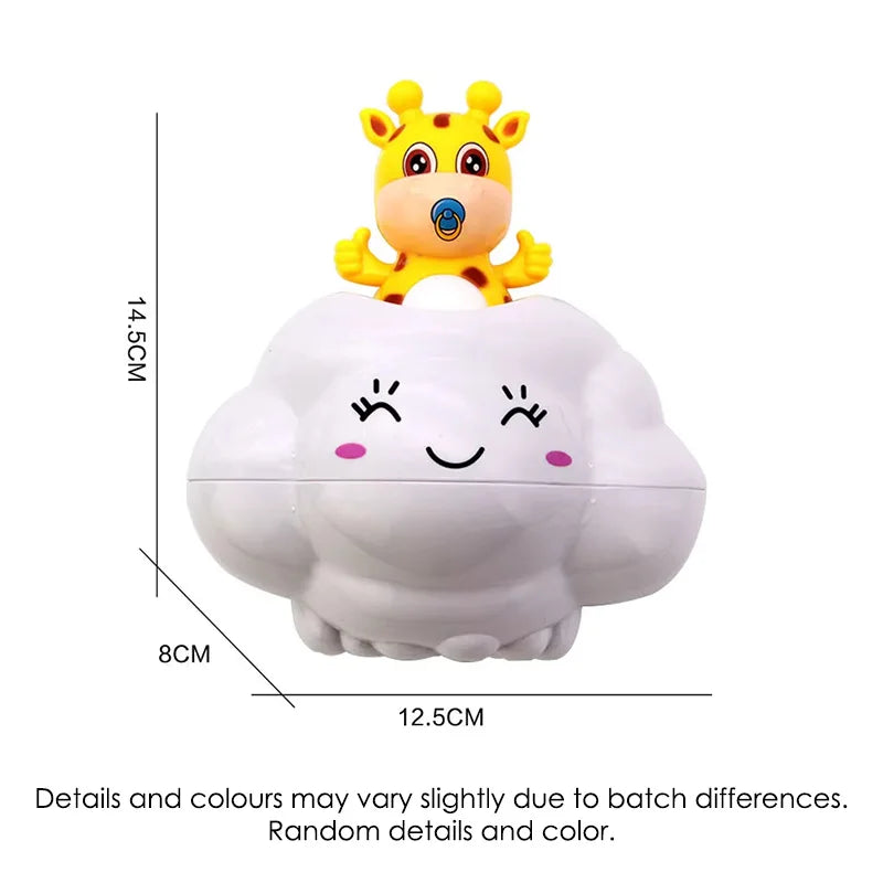 Baby Bath Toy - Cute Water Spraying Clouds Shower Toy for Kids - ZOOMNSTORE