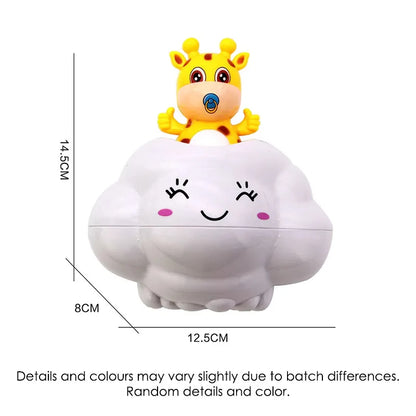 Baby Bath Toy - Cute Water Spraying Clouds Shower Toy for Kids - ZOOMNSTORE