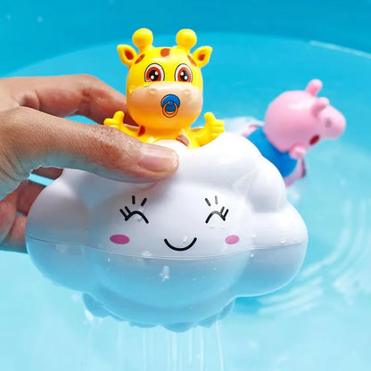 Baby Bath Toy - Cute Water Spraying Clouds Shower Toy for Kids - ZOOMNSTORE