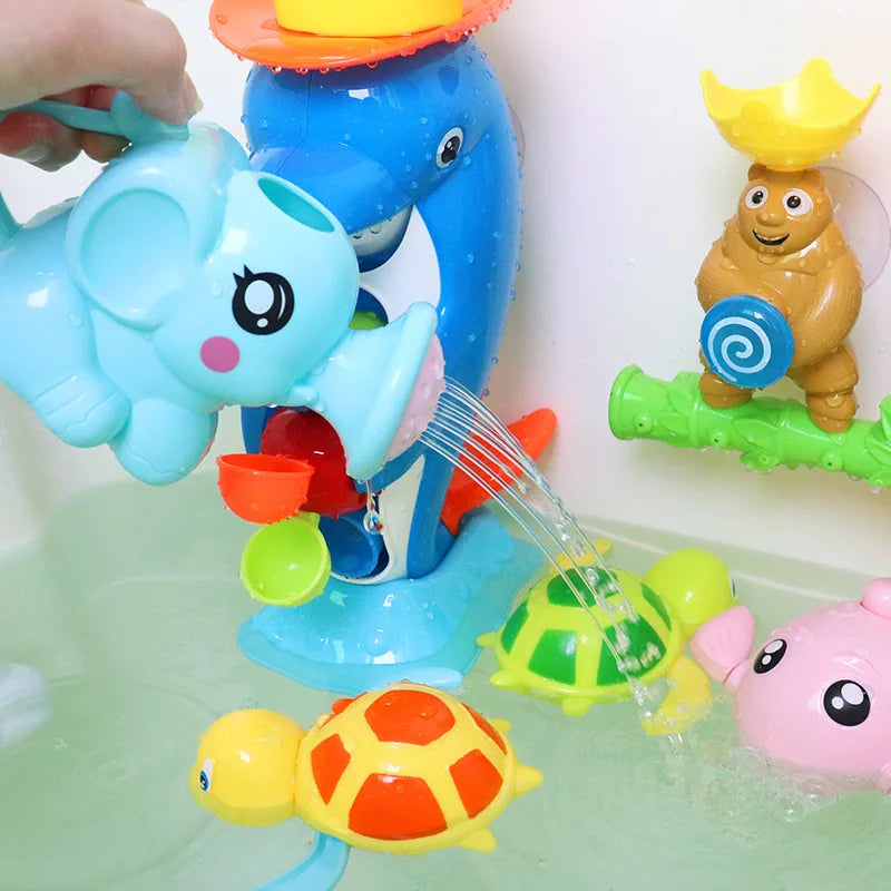 Baby Bath Toy - Cute Water Spraying Clouds Shower Toy for Kids - ZOOMNSTORE