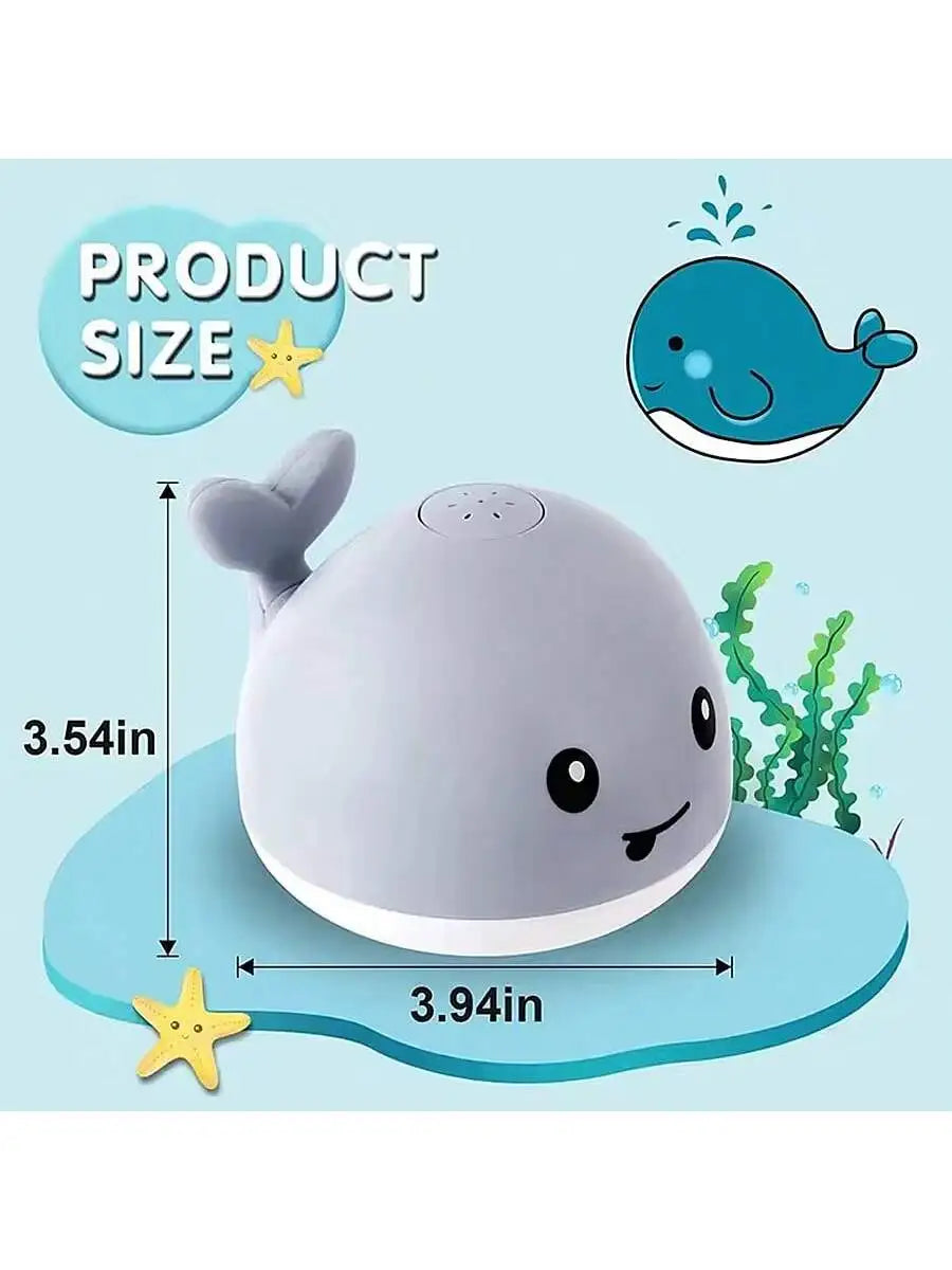Baby Bath Toys, Toddler Bath Toys for Kids Ages 1-3, Light Up Whale Bath Toy Sprinkler, Pool Water Table Infant Baby Toys 6-12-1 - ZOOMNSTORE