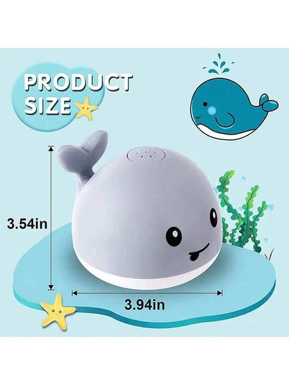 Baby Bath Toys, Toddler Bath Toys for Kids Ages 1-3, Light Up Whale Bath Toy Sprinkler, Pool Water Table Infant Baby Toys 6-12-1 - ZOOMNSTORE