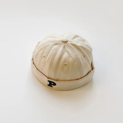 Baby Dome Melon Skullies Beanie Cap Children Soild Color Brimless Landlord Hat Kids Skullcap Korean Fashion Boy Girl Bonnet 아기모자 - ZOOMNSTORE