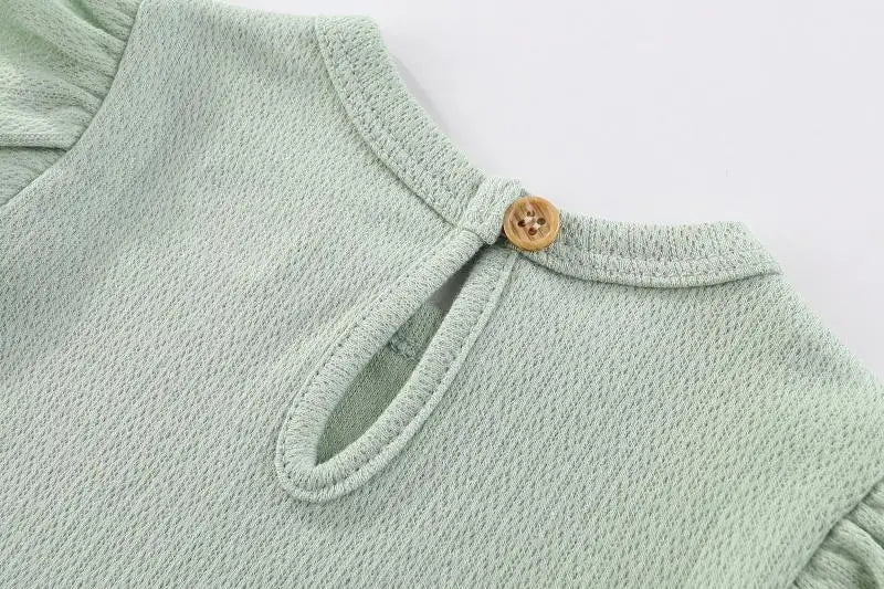 Baby Bodysuit Cotton - Newborn Onesies 3 Pcs Long Sleeve Soft Infant Bodysuits - ZOOMNSTORE