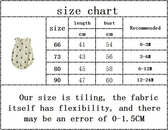 Baby Bodysuits Cotton - Newborn Infant Jumpsuits Unisex Sleeveless Romper Summer Wear - ZOOMNSTORE