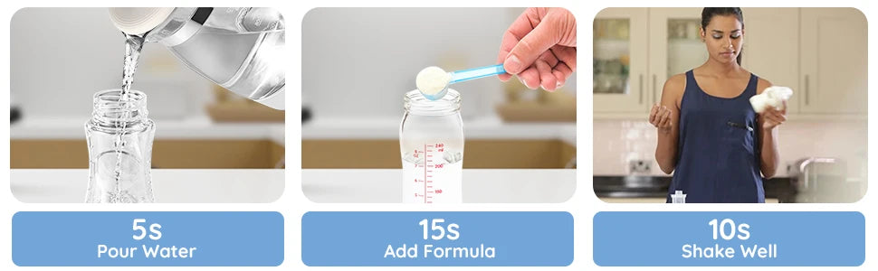 Baby Bottle Warmer 1.2L - Wide Mouth Design, Auto Shut-Off Safety & Digital Temperature Control - ZOOMNSTORE