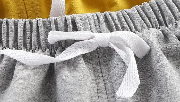 Baby Boy Shorts - Casual Summer Kids Drawstring Waist Lightweight Polyester Pants - ZOOMNSTORE