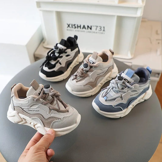 Baby Boys Casual Sneakers - Soft Running Sports Shoes for Toddlers - ZOOMNSTORE