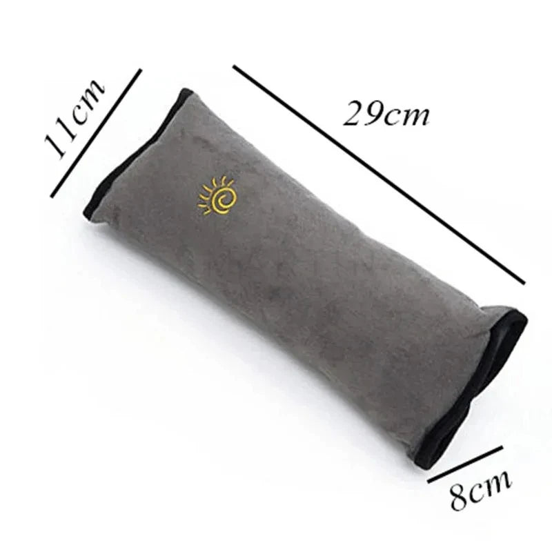 Baby Car Pillow - Kids Car Seat Pillow With Seat Belt Shoulder Pad Cushion - ZOOMNSTORE