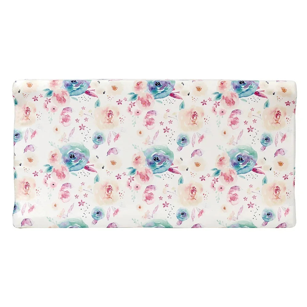 Newborn Change Table Covers Baby Diaper Changing Pad Cover Printing Design Breathable Soft Reusable Diaper Changing Mat Cover - ZOOMNSTORE