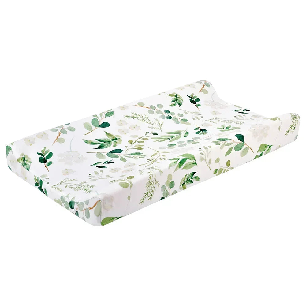 Newborn Change Table Covers Baby Diaper Changing Pad Cover Printing Design Breathable Soft Reusable Diaper Changing Mat Cover - ZOOMNSTORE