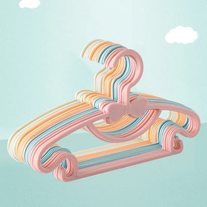 Baby Clothes Hangers - Kids Plastic Hangers | Slim Portable Nursery Rack - ZOOMNSTORE