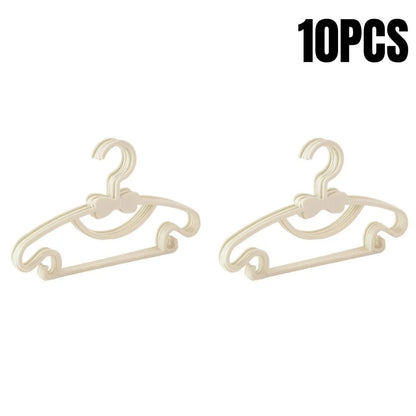 Baby Clothes Hangers - Kids Plastic Hangers | Slim Portable Nursery Rack - ZOOMNSTORE