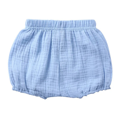 Baby Cotton Bloomers - Toddler Summer Shorts with Elastic Waist | Unisex Kids Casual Wear - ZOOMNSTORE