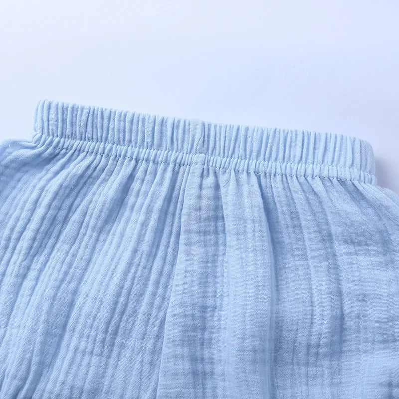 Baby Cotton Bloomers - Toddler Summer Shorts with Elastic Waist | Unisex Kids Casual Wear - ZOOMNSTORE