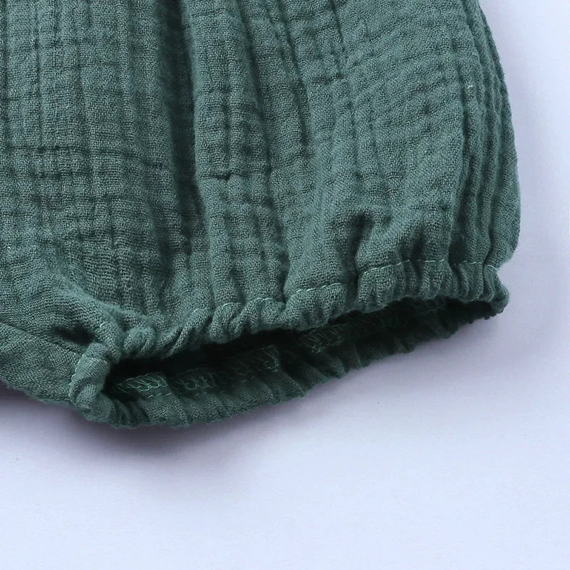 Baby Cotton Bloomers - Toddler Summer Shorts with Elastic Waist | Unisex Kids Casual Wear - ZOOMNSTORE