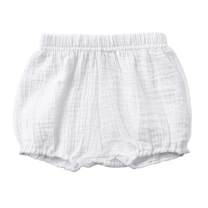 Baby Cotton Bloomers - Toddler Summer Shorts with Elastic Waist | Unisex Kids Casual Wear - ZOOMNSTORE