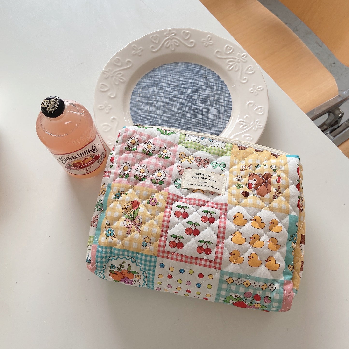 Baby Diaper Bag Cartoon Print Nappy Bag Zipper Handbag Carry Pack Travel Outdoor Diaper Storage Bag Multi Functional Storage Bag - ZOOMNSTORE