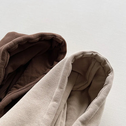 2024 Winter Fleece Hoodies - Casual Pullover for Baby Boys  Girls - ZOOMNSTORE