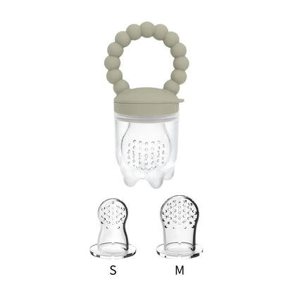 Baby Fruit Feeder – Silicone Pacifier Mesh Bag | BPA Free Toddler Teething Toy - ZOOMNSTORE