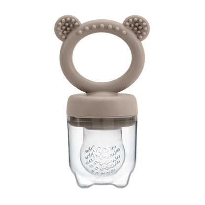 Baby Fruit Feeder Silicone Pacifier With Cover - BPA Free Teething Relief Toy - ZOOMNSTORE