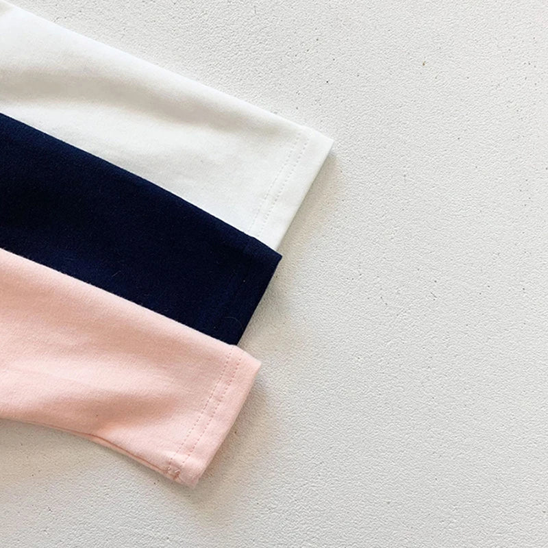 Baby Girl Romper - Long Sleeve Lace Detail Soft Cotton Bodysuit for Newborns - ZOOMNSTORE