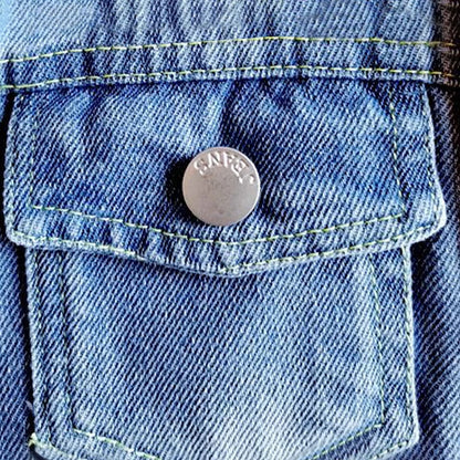 Hello Kitty Denim Jacket for Baby Girls - Spring Autumn Outerwear 2-7 Years - ZOOMNSTORE