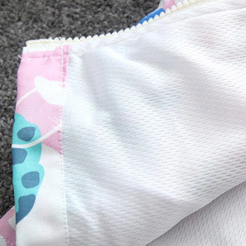 Hooded Sloth Print Jacket - Baby Girls Windbreaker Coat 1-6 Years - ZOOMNSTORE