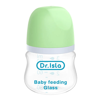 Baby Glass Bottle - Newborn Feeding Bottle 90ML & 160ML BPA Free Wide Mouth - ZOOMNSTORE
