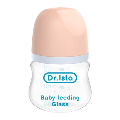 Baby Glass Bottle - Newborn Feeding Bottle 90ML & 160ML BPA Free Wide Mouth - ZOOMNSTORE
