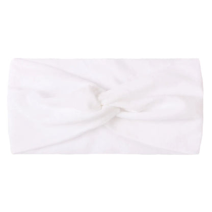 1 PCS Spring Summer Candy Color Baby Headband Girls Twisted Knotted Soft Elastic Baby Girl Headbands Hair Accessories - ZOOMNSTORE