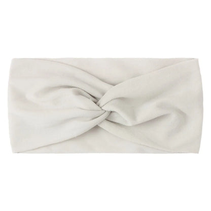 1 PCS Spring Summer Candy Color Baby Headband Girls Twisted Knotted Soft Elastic Baby Girl Headbands Hair Accessories - ZOOMNSTORE