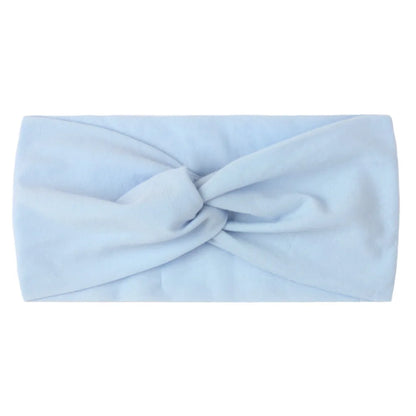 1 PCS Spring Summer Candy Color Baby Headband Girls Twisted Knotted Soft Elastic Baby Girl Headbands Hair Accessories - ZOOMNSTORE